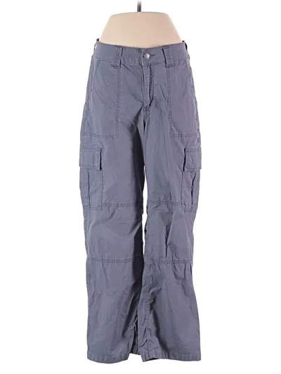 Pre-owned Hollister Cargo Pants In Gray