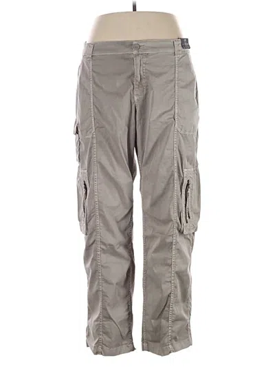 Pre-owned Hollister Cargo Pants In Gray