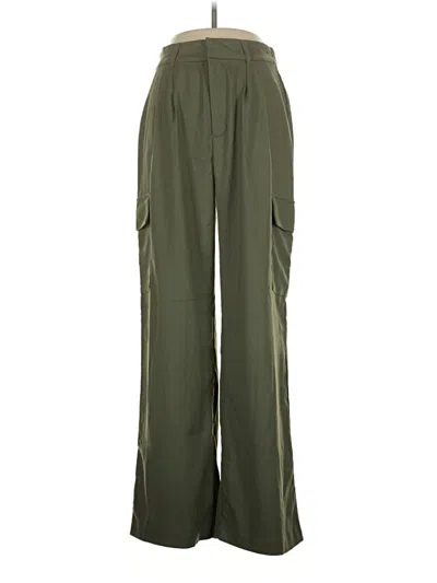Pre-owned Hollister Cargo Pants In Green