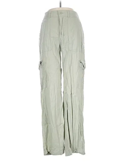 Pre-owned Hollister Cargo Pants In Green