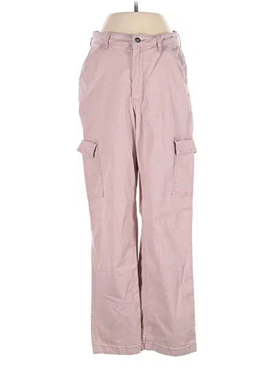 Pre-owned Hollister Cargo Pants In Pink