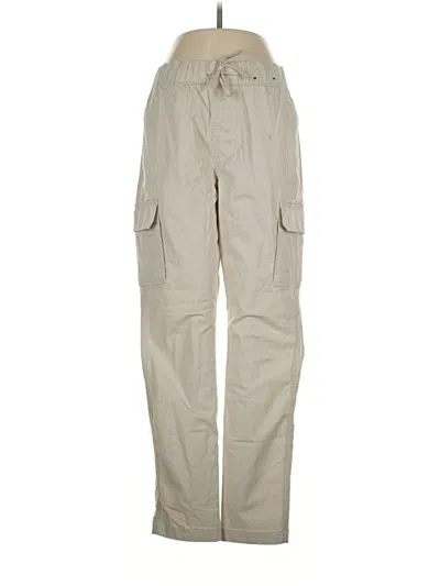 Pre-owned Hollister Cargo Pants In Tan