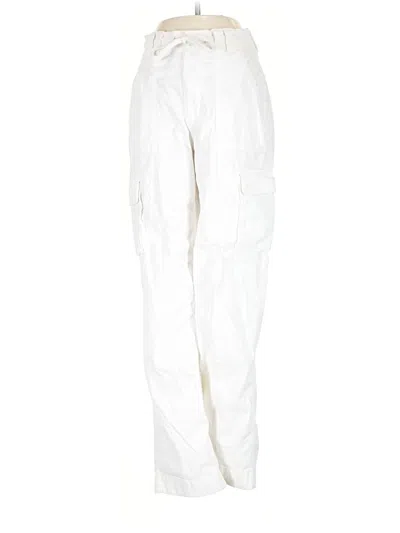 Pre-owned Hollister Cargo Pants In White