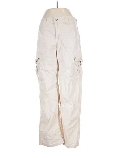 Pre-owned Hollister Cargo Pants In White