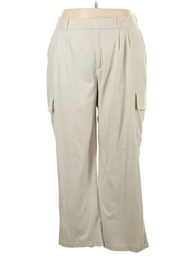 Pre-owned Hollister Cargo Pants In White