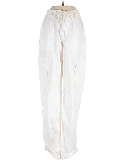 Pre-owned Hollister Cargo Pants In White