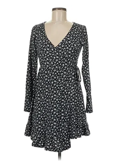 Pre-owned Hollister Casual Dress In Black