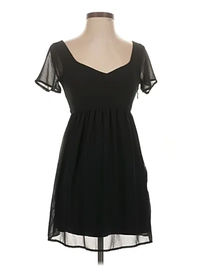 Pre-owned Hollister Casual Dress In Black