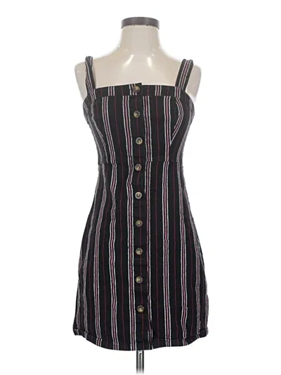 Pre-owned Hollister Casual Dress In Black
