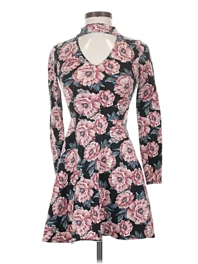 Pre-owned Hollister Casual Dress In Black