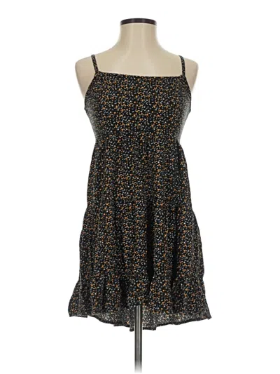 Pre-owned Hollister Casual Dress In Black