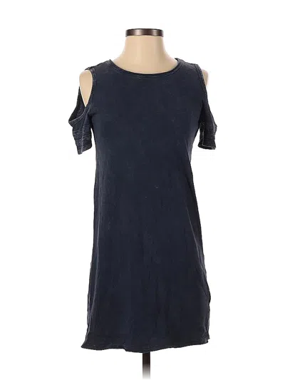 Pre-owned Hollister Casual Dress In Blue