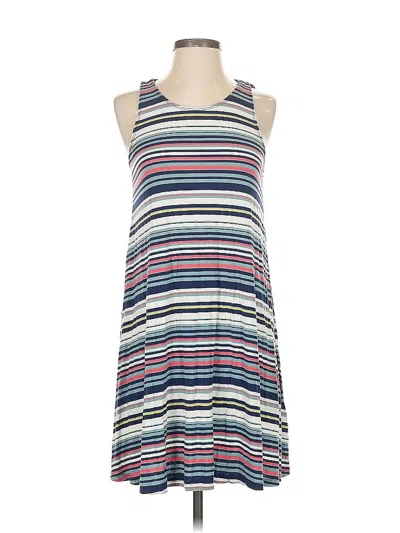 Pre-owned Hollister Casual Dress In Blue