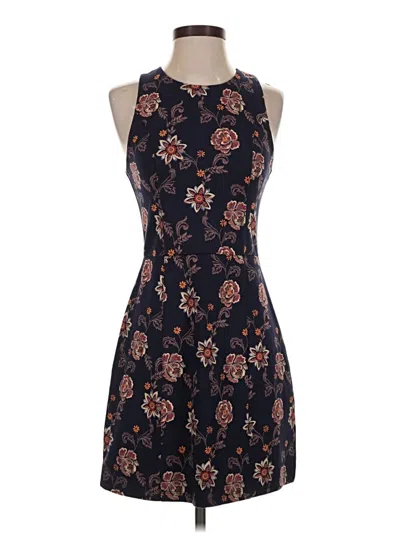 Pre-owned Hollister Casual Dress In Blue