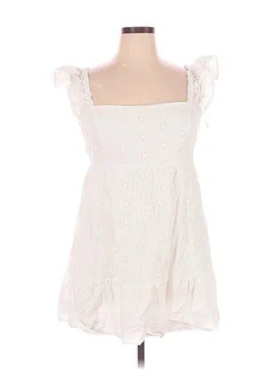 Pre-owned Hollister Casual Dress In Brown