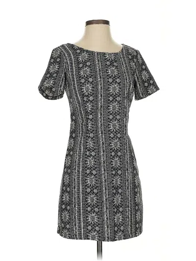 Pre-owned Hollister Casual Dress In Gray