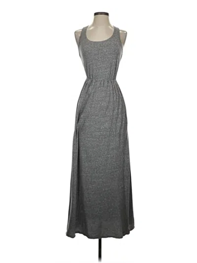 Pre-owned Hollister Casual Dress In Gray
