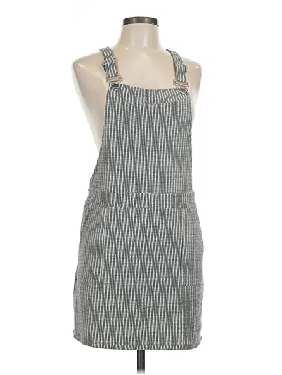 Pre-owned Hollister Casual Dress In Gray