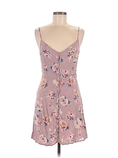 Pre-owned Hollister Casual Dress In Pink