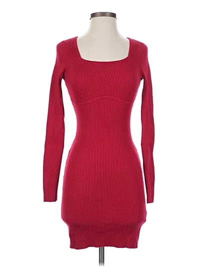 Pre-owned Hollister Casual Dress In Red