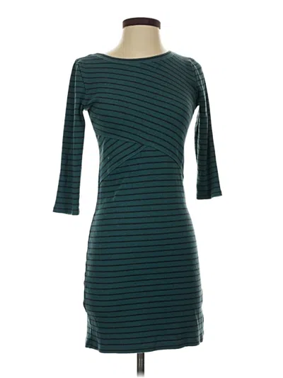 Pre-owned Hollister Casual Dress In Teal