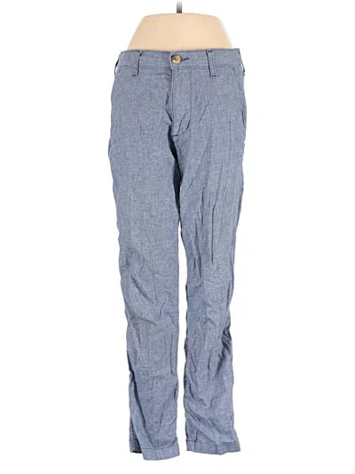 Pre-owned Hollister Casual Pants In Blue