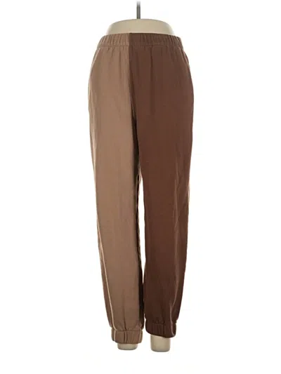 Pre-owned Hollister Casual Pants In Brown