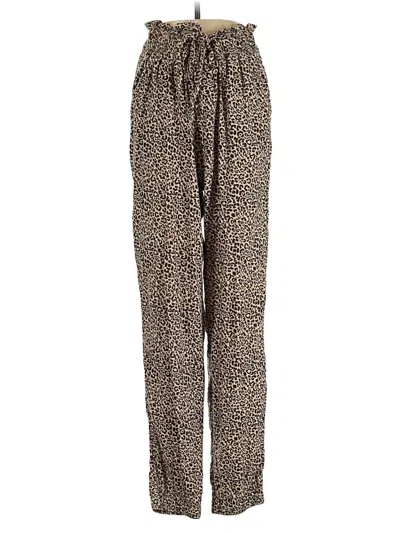 Pre-owned Hollister Casual Pants In Gold