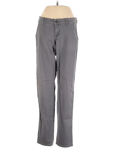 Pre-owned Hollister Casual Pants In Gray