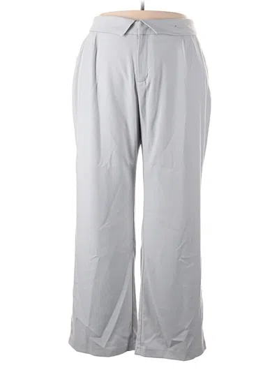 Pre-owned Hollister Casual Pants In Gray