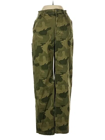 Pre-owned Hollister Casual Pants In Green