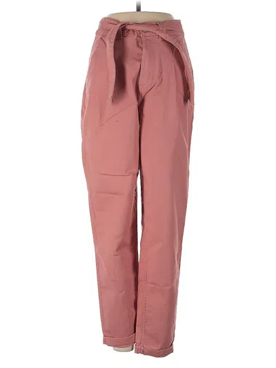 Pre-owned Hollister Casual Pants In Pink