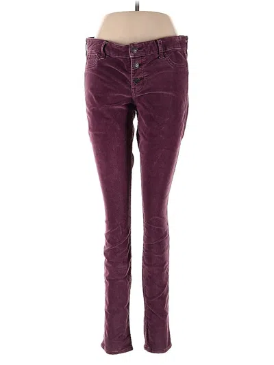 Pre-owned Hollister Casual Pants In Purple