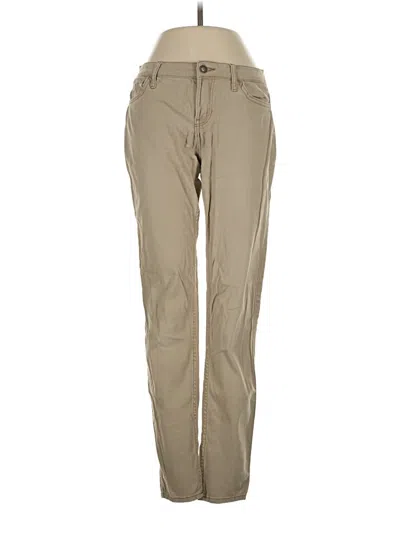 Pre-owned Hollister Casual Pants In Tan