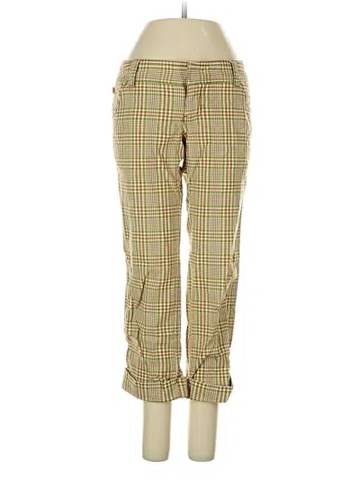 Pre-owned Hollister Casual Pants In Yellow