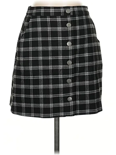 Pre-owned Hollister Casual Skirt In Black