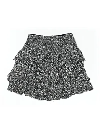 Pre-owned Hollister Casual Skirt In Black