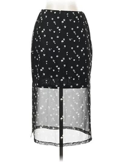 Pre-owned Hollister Casual Skirt In Black