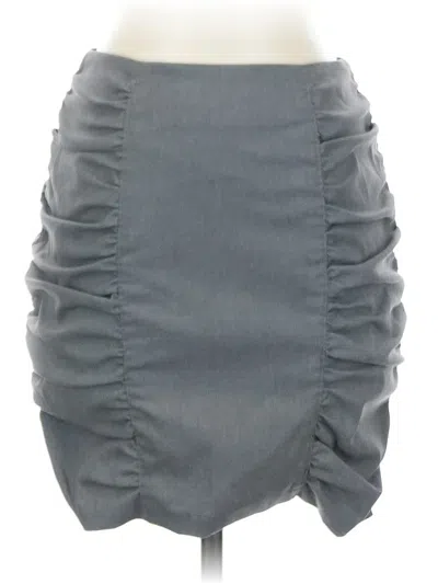 Pre-owned Hollister Casual Skirt In Blue