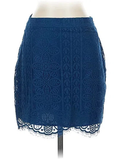 Pre-owned Hollister Casual Skirt In Blue