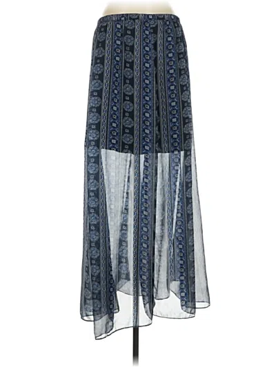 Pre-owned Hollister Casual Skirt In Blue