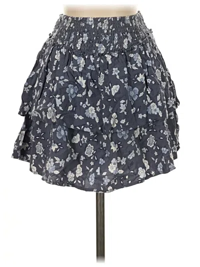 Pre-owned Hollister Casual Skirt In Blue