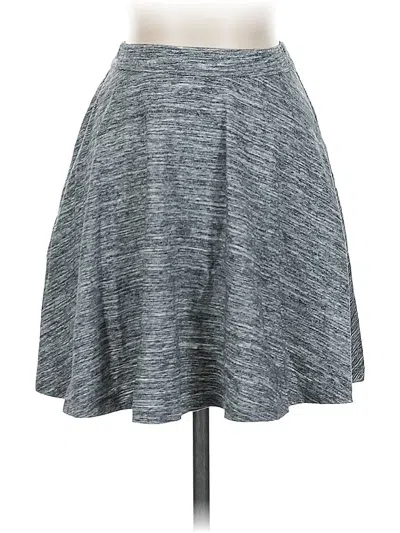 Pre-owned Hollister Casual Skirt In Gray