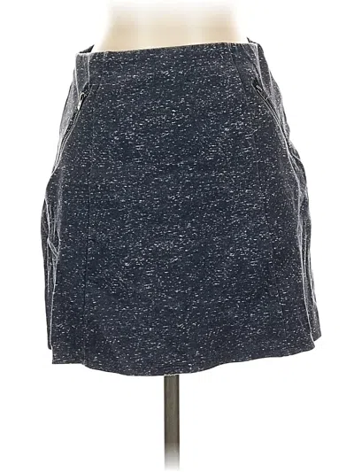 Pre-owned Hollister Casual Skirt In Gray
