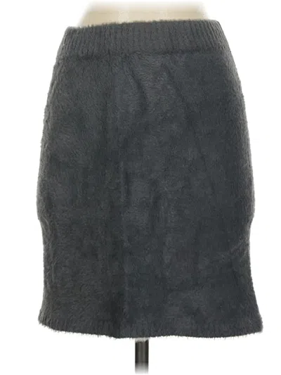 Pre-owned Hollister Casual Skirt In Gray
