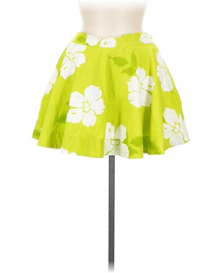Pre-owned Hollister Casual Skirt In Green