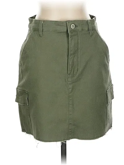 Pre-owned Hollister Casual Skirt In Green