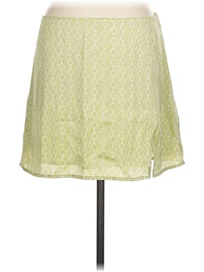 Pre-owned Hollister Casual Skirt In Green