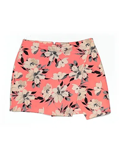 Pre-owned Hollister Casual Skirt In Orange
