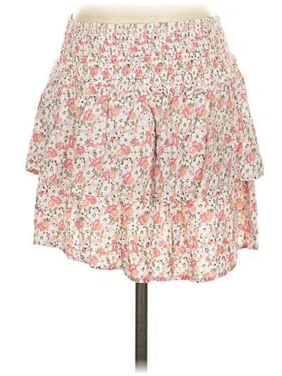 Pre-owned Hollister Casual Skirt In Pink